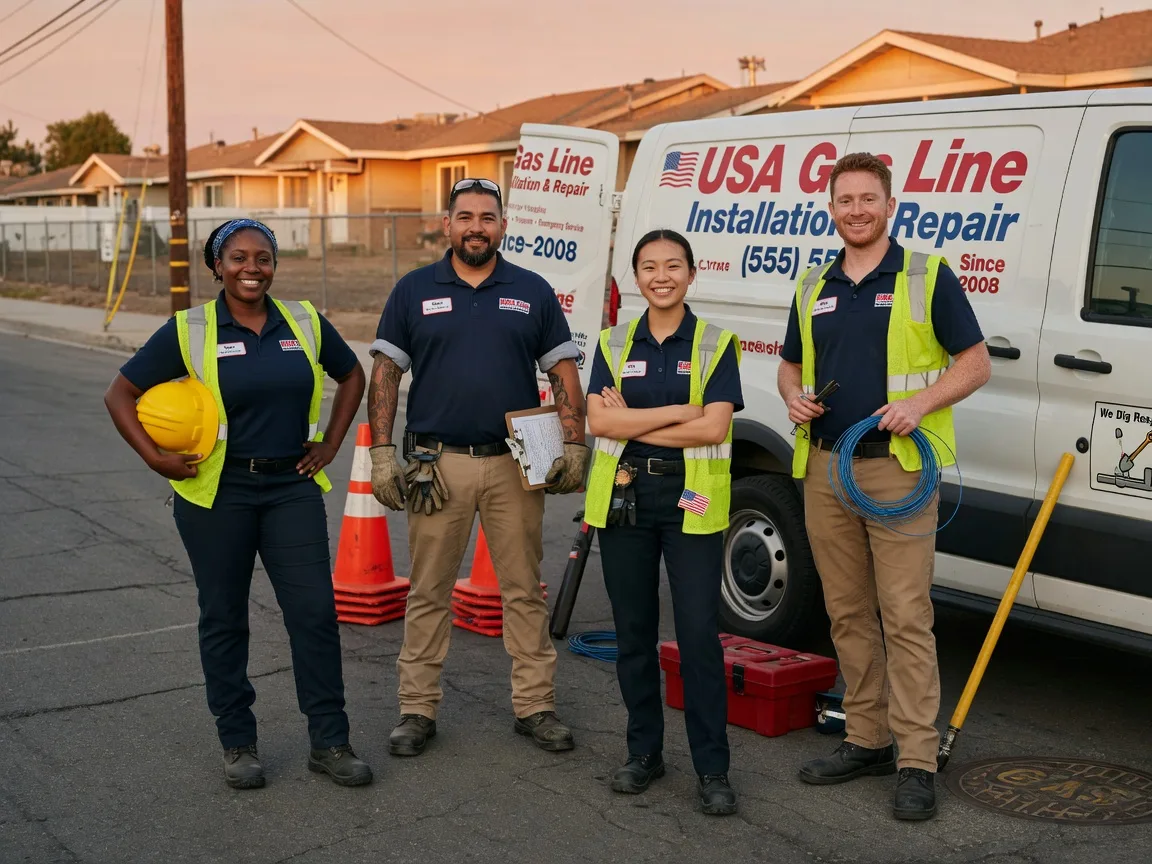 Gas Line Installation company in Hostetter, PA